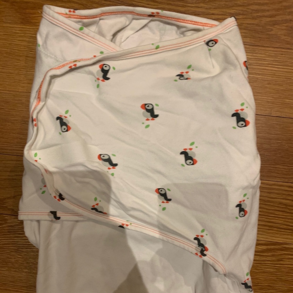 Nested Bean Zen Swaddle Classic Puffin